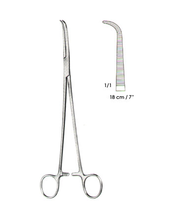 DISSECTING AND LIGHTURE FORCEPS
