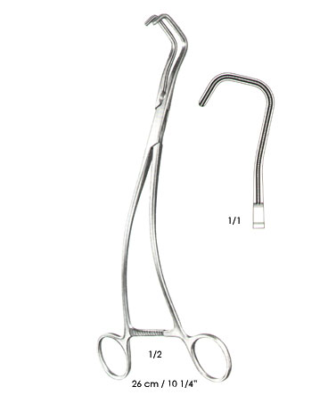 ARTERY  FORCEPS, BRONCHUS AND GALL' DUCT CLAMPS
