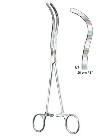 KINDNEY PEDICLE CLAMPS