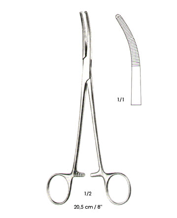 PERTIONEAL CLAMP FORCEPS