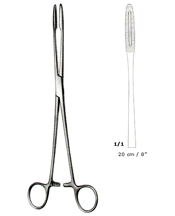 DRESSING AND COTTON SWAB FORCEPS
