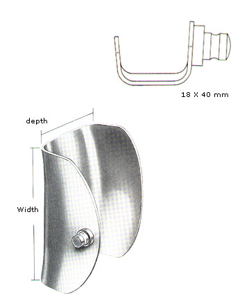 EXCHANGEABLE LATERL BLADES FOR ABDOMINAL RETRACTOR AND RIB SPREADERS