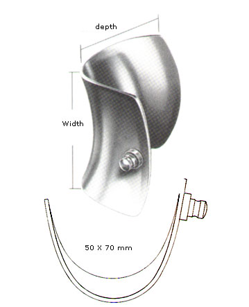 EXCHANGEABLE LATERL BLADES FOR ABDOMINAL RETRACTOR AND RIB SPREADERS